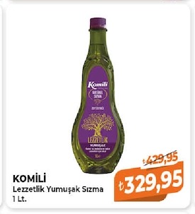 Komili Lezzettlik Yumuşak Sızma 1 Lt.