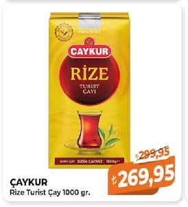 Çaykur Rize Turist Çayı 1000 Gr.