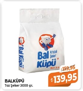 Balküpü Toz Şeker 3000 Gr.