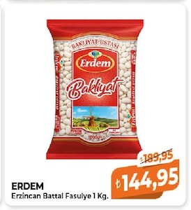 Erdem Erzincan Battal Fasulye 1 Kg.