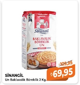 Sinangil Un Baklavalık Böreklik 2 Kg
