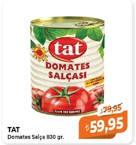 Tat Domates Salça 830 Gr.