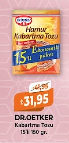 Dr.Oetker Hamur Kabartma Tozu 15'Li 150Gr