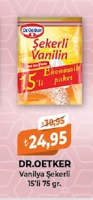 Dr.Oetker Vanilya Şekeri 15'Li 75 Gr.