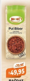 Bağdat Pul Biber 500G