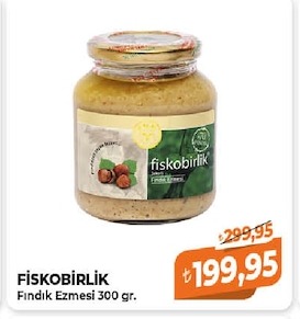 Fiskobirlik Fındık Ezmesi 300 Gr.