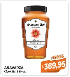 Anavarza Çiçek Bal 850 Gr
