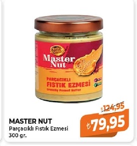 Master Nut Parçacıklı Fıstık Ezmesi 300 Gr