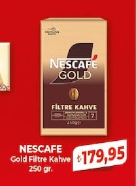 Nescafe Gold Filtre Kahve 250 Gr.