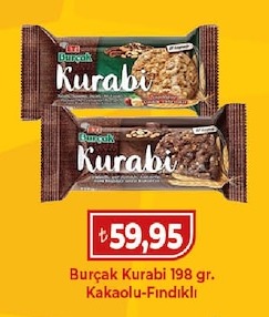 Eti Burçak Kurabi Kakao-Fındıklı 198 Gr