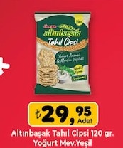 Altınbaşak Tahıl Cipsi Yoğurt Mev. Yeşil 120 Gr.
