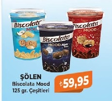 Şölen Biscolata Mood 125 Gr. Çeşitleri