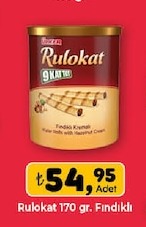Rulokat 170Gr. Fındıklı
