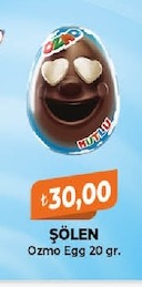 Şölen Ozmo Egg 20 Gr.
