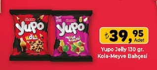 Yupo Jelly 130 Gr. Kola-Meyve Bahçesi