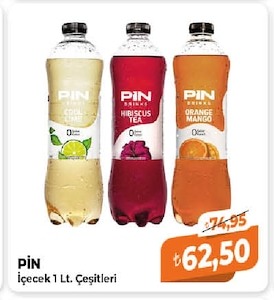 Pin İçecek 1 Lt. Çeşitleri