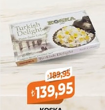 Koska Turkish Delight Plain-Sade Lokum