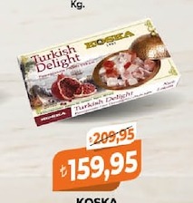 Koska Turkish Delight Pomegranate Flavor Lokum