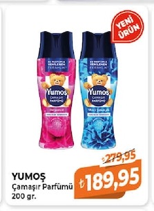 Yumoş Çamaşır Parfümü 200 Gr