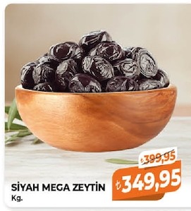 Siyah Mega Zeytin Kg.