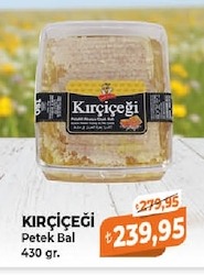 Kırçiçeği Petek Bal 430 Gr.