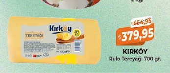 Kirkoy Tereyagi Rulo Tereyagi 700Gr