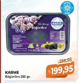 Karme Böğürtlen 250 Gr.