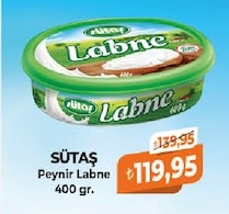 Sütaş Peynir Labne 400 Gr.