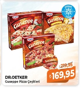 Dr.Oetker Guseppe Pizza Çeşitleri