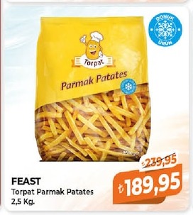 Feast Torpat Parmak Patates 2,5 Kg.