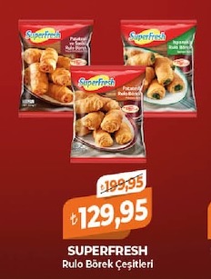Superfresh Rulo Börek Çeşitleri