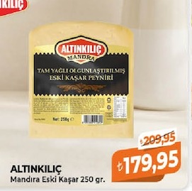 Altınkılıç Mandıra Eski Kaşar Peyniri 250 Gr.