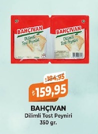 Bahçıvan Dilimli Toast Peyniri 350 Gr.