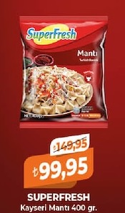 Superfresh Kayseri Manti 400 Gr
