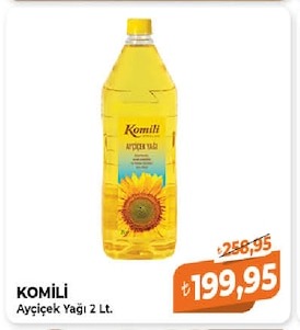 Komili Ayçiçek Yağı 2 Lt.