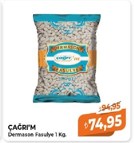 Çağri'M Dermason Fasulye 1 Kg.