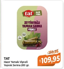 Tat Hazir Yemek Vişneli Yaprak Sarma 200 Gr.