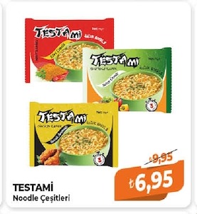 Testami Noodle Çeşitleri