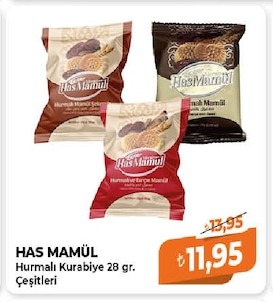 Has Mamül Hurmalı Kurabiye Çeşitleri 28 Gr.