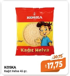 Koska Kağıt Helva 45 Gr.