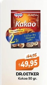 Dr.Oetker Kakao 50 Gr.