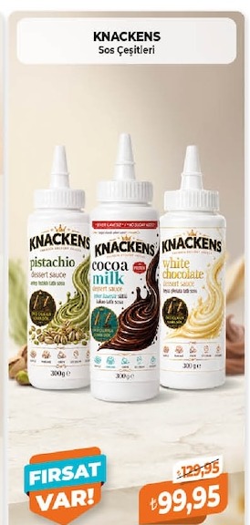 Knackens Sos Çeşitleri 300Gr