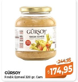 Gürsoy Findik Ezmesi 320 G