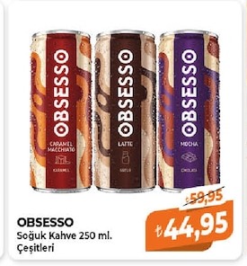 Obsesso Soğuk Kahve 250 Ml. Çeşitleri
