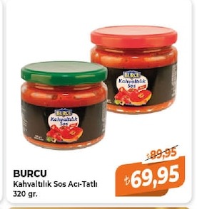 Burcu Kahvaltılık Sos Acı-Tatlı 320 Gr.