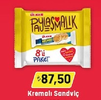 Ülker Paylaşmalık Kremalı Sandviç 8'Li Paket