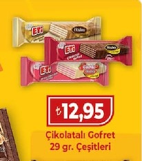 Eti Hoşbeş Çikolatalı Gofret Çeşitleri 29G