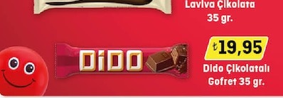 Dido Çikolatali Gofret 35 Gr.