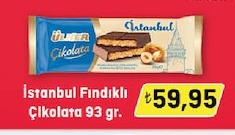 Istanbul Findikli Çikolata 93 Gr.