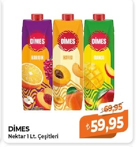 Dimes Nektar 1 Lt. Çeşitleri